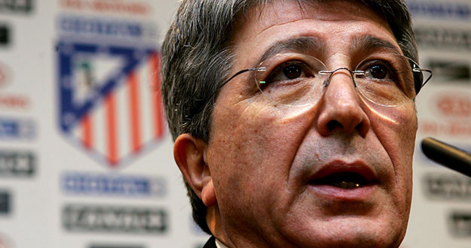 Enrique Cerezo, presidente del Atlético de Madrid.