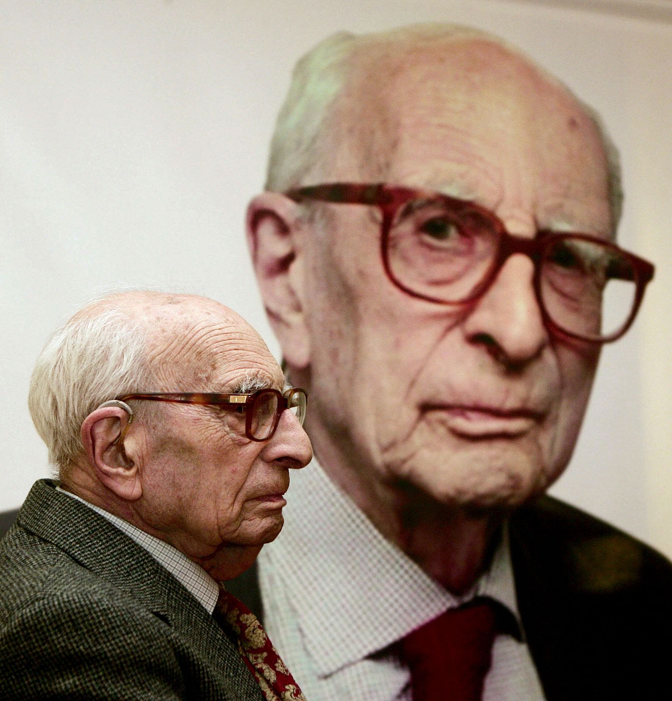 Imagen de archivo de marzo de 2005 del antropólogo Claude Lévi-Strauss.