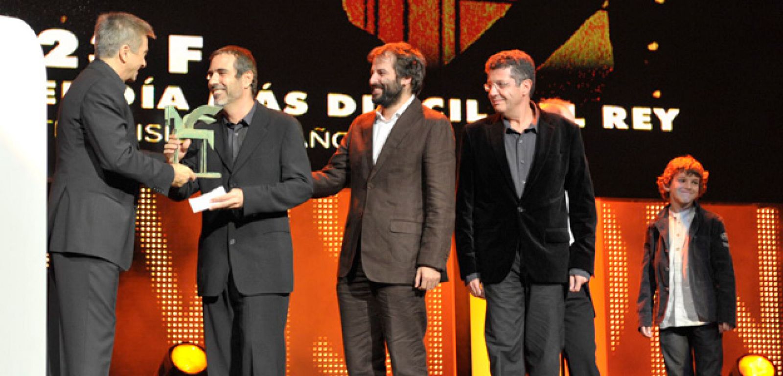 Carles Francino entregó el premio a "23-F, el día más difícil del Rey"