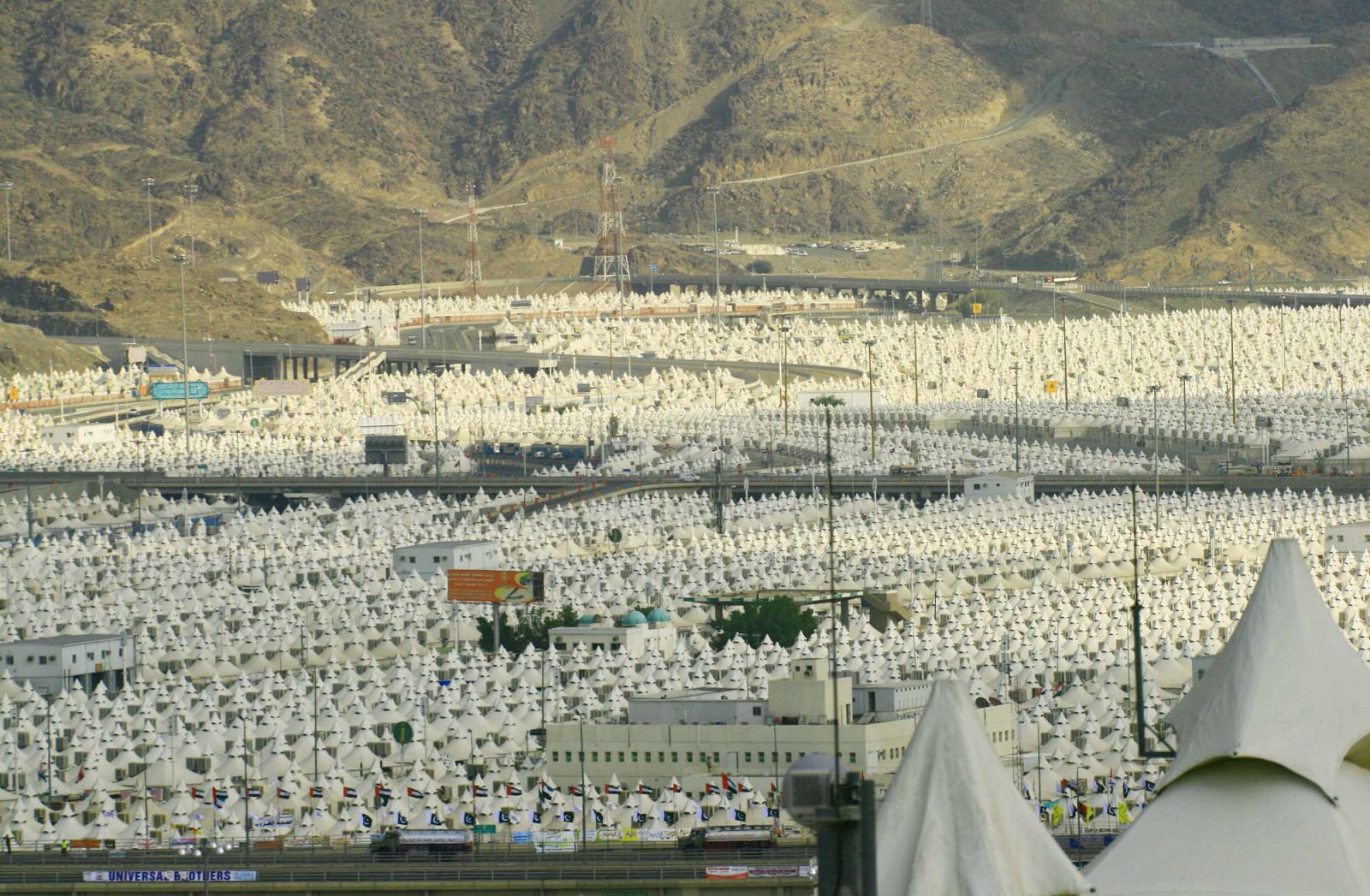 El 95% de los peregrinos ya se encuentran en la explanada de Mina, situada a 7 kilómetros al noreste de La Meca, en Arabia Saudí.