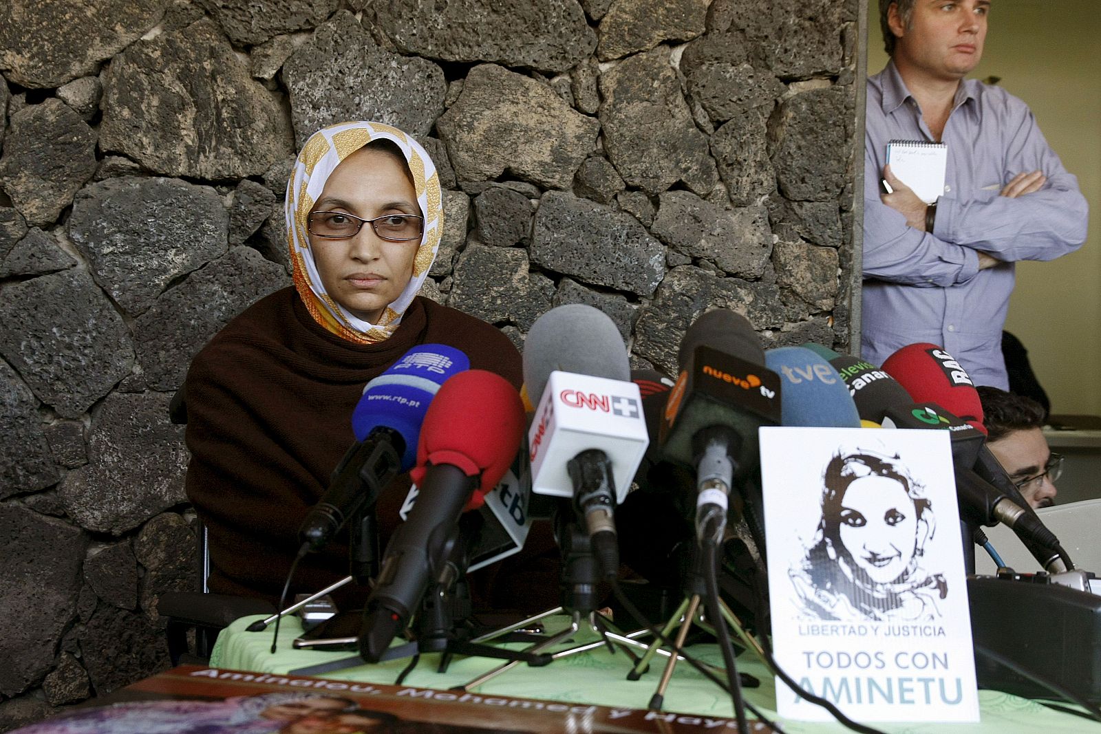 RUEDA DE PRENSA AMINATU HAIDAR