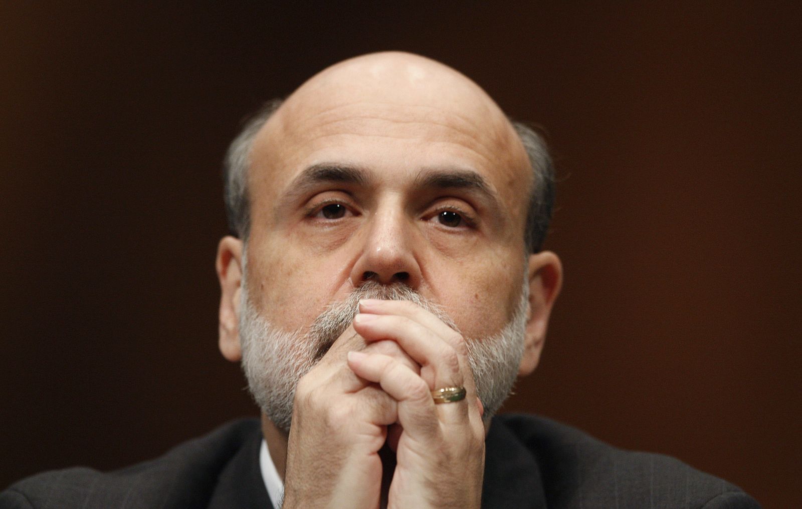 U.S. Federal Reserve Chairman Bernanke testifies at a Senate Banking Committee hearing in Washington