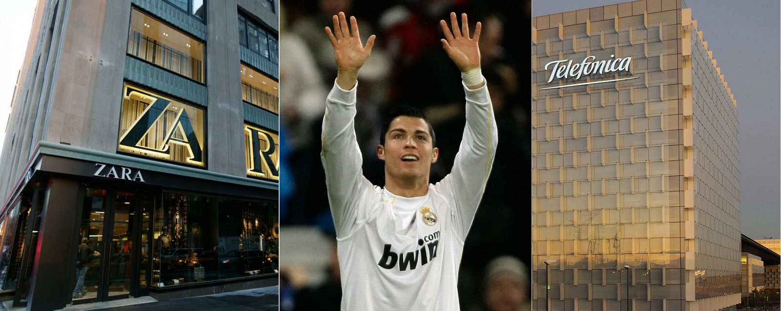 Ocho fichajes de Ronaldo o el presupuesto de I+D+i de Telefónica, lo que deja la lotería en Madrid.