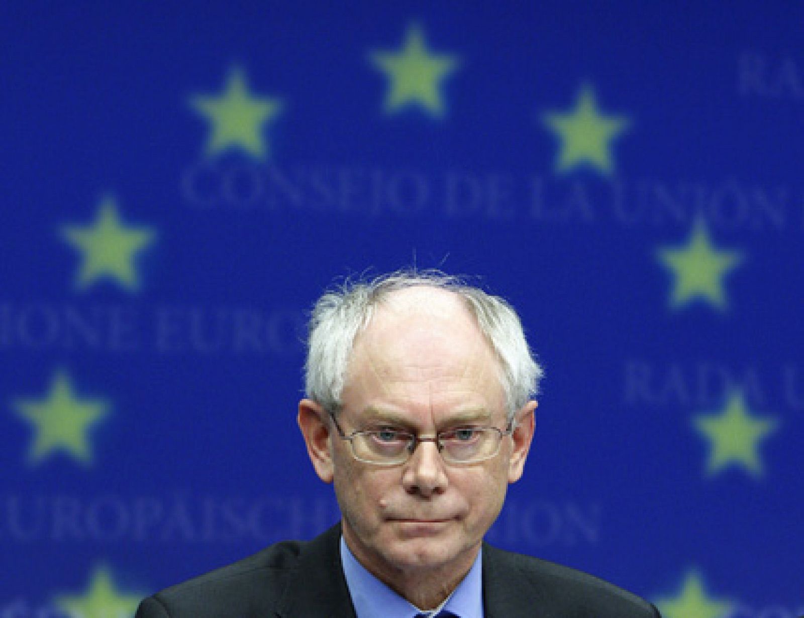 Herman Van Rompuy, Presidente del Consejo Europeo.