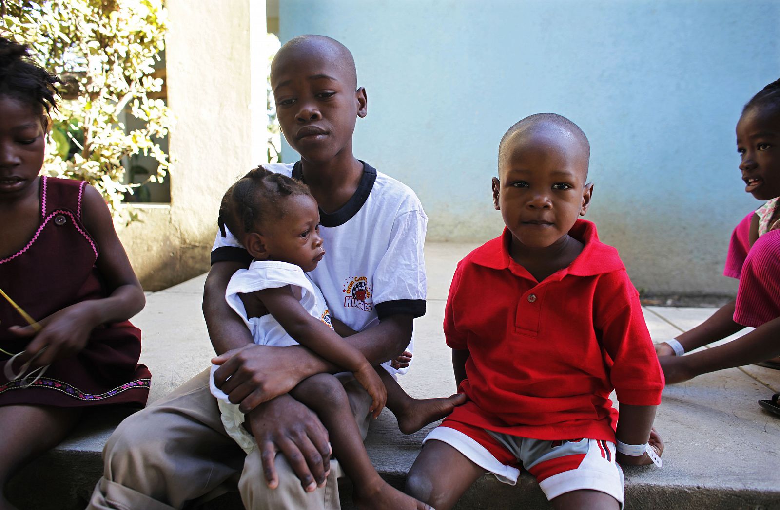 Los niños haitianos son objetivo de las mafias ilegales que trafican con menores.