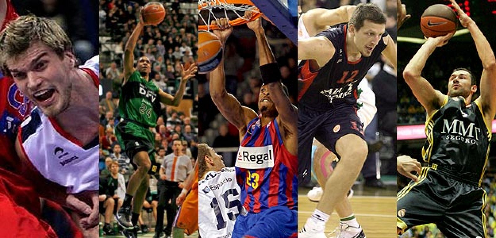 Splitter, Tucker, Morris, Teletovic, Jaric... son sólo algunos de los mejores jugadores extranjeros de la ACB.