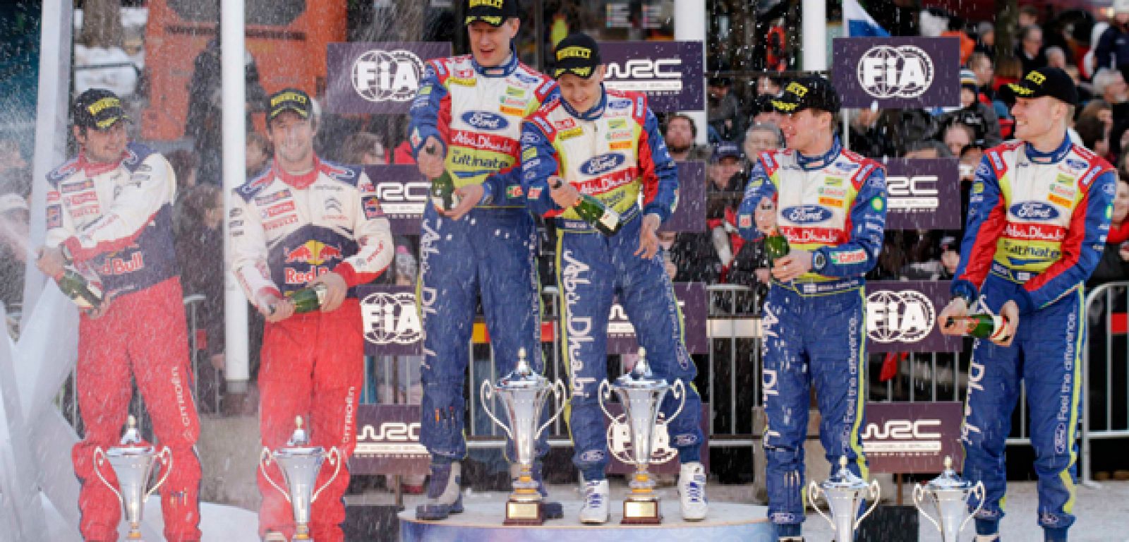 Hirvonen se convierte en el ganador del Rally de Suecia y se coloca líder del mundial.