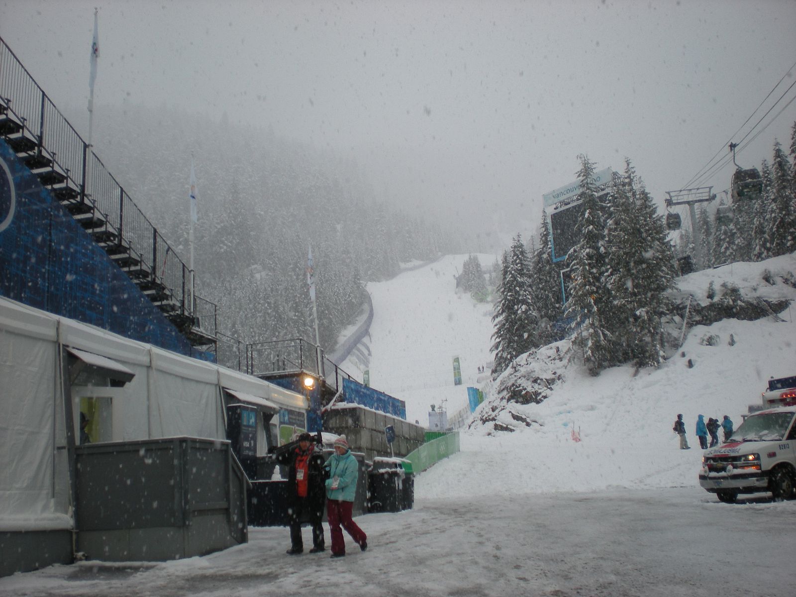 La nevada en Whistler obliga a aplazar la supercombinada