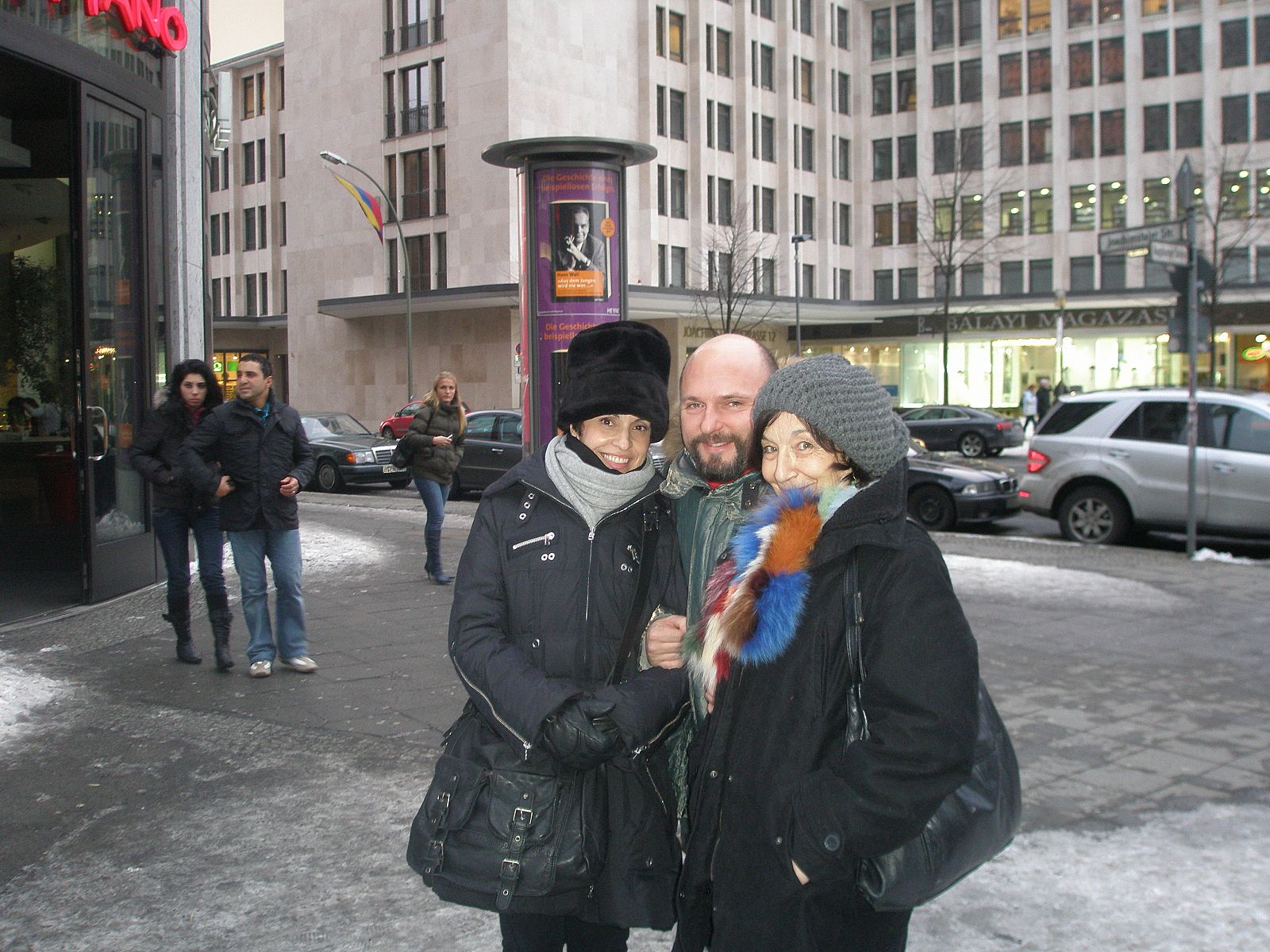 Petra Martínez, Miguel Albaladejo y Adriana Ozores en la gélida Berlín.