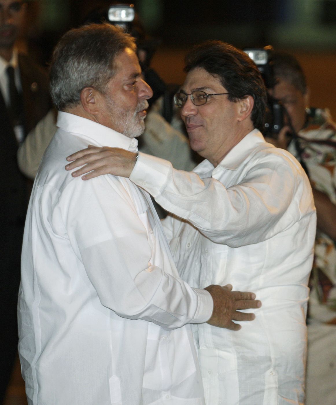 El presidente brasileño ha sido recibido esta manaña por el ministro de Relaciones Exteriores cubano