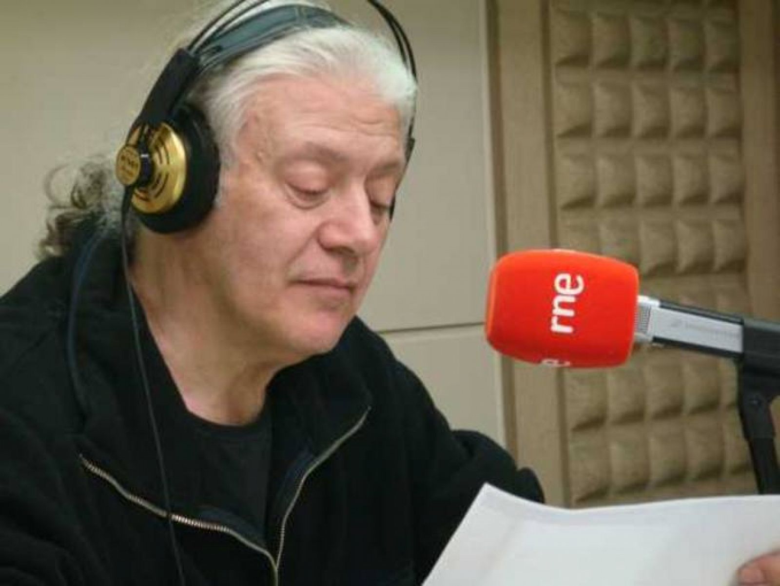 El actor y director Mario Gas en RNE