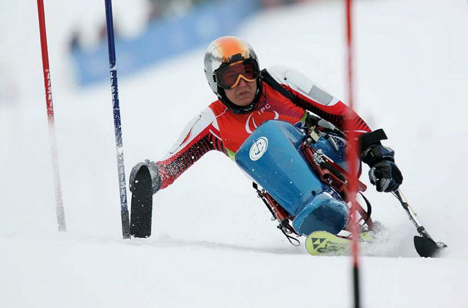 El esquí alpino en silla es una de las modalidades que se disputarán en los Juegos Paralímpicos de Vancouver