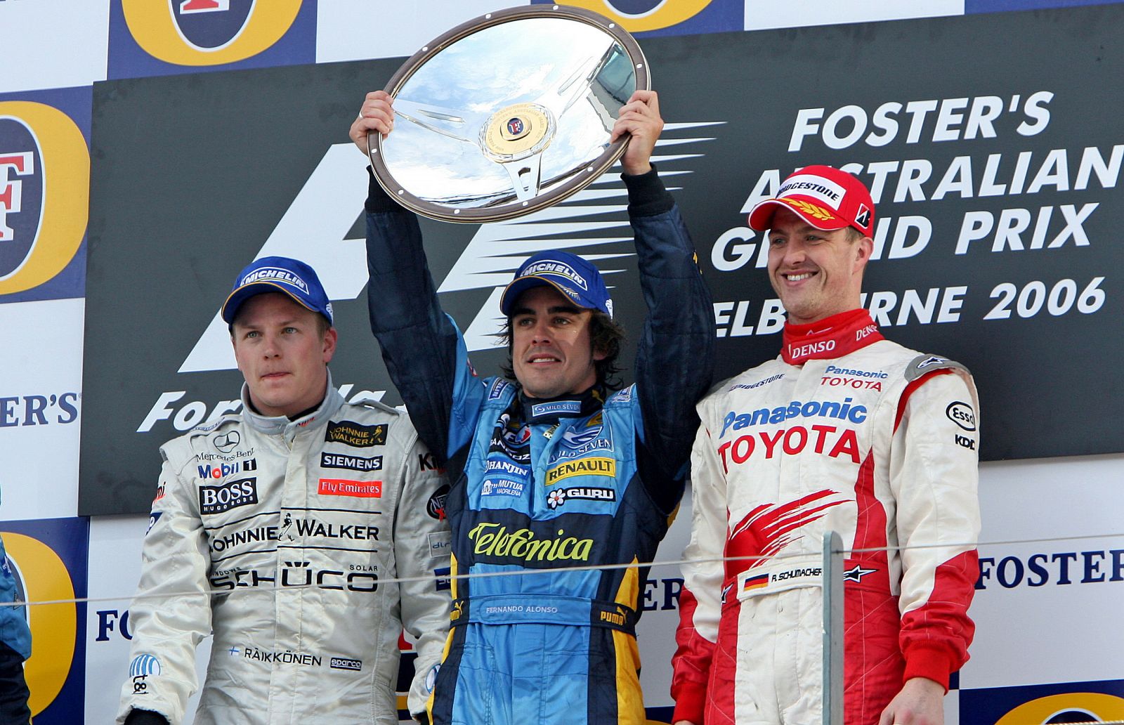 Fernando Alonso ya sabe lo que es ganar en Australia como así hizo en 2006.