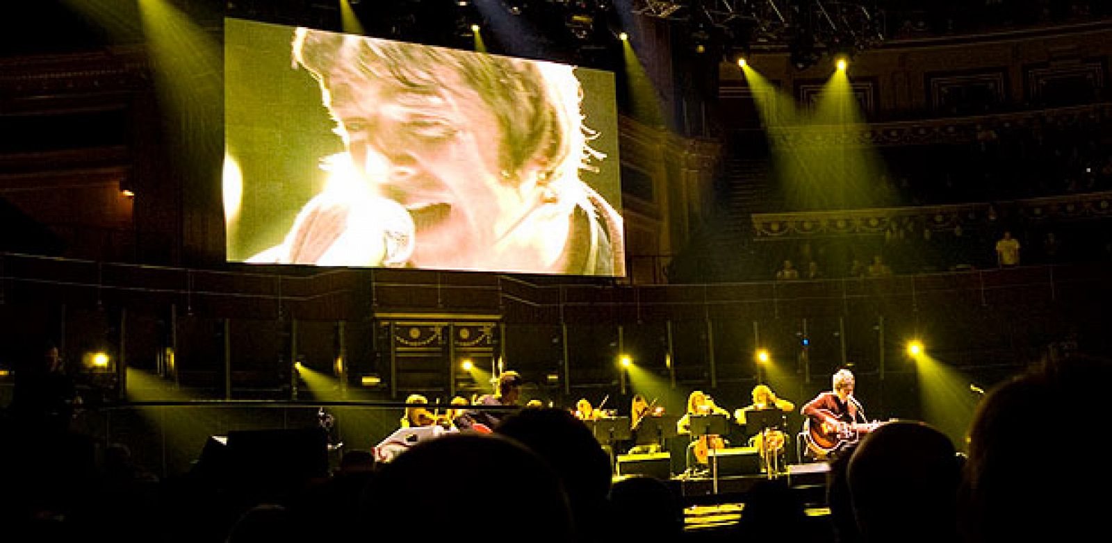 Un momento de la actuación de Noel Gallagher