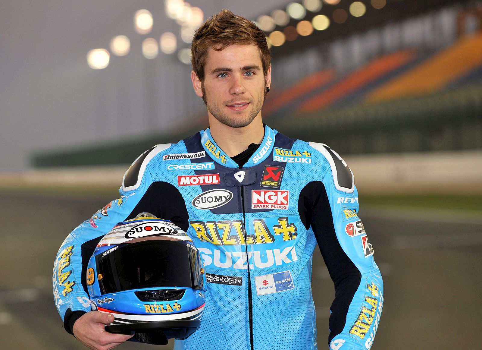 Álvaro Bautista es el único piloto de Suzuki en 2011.