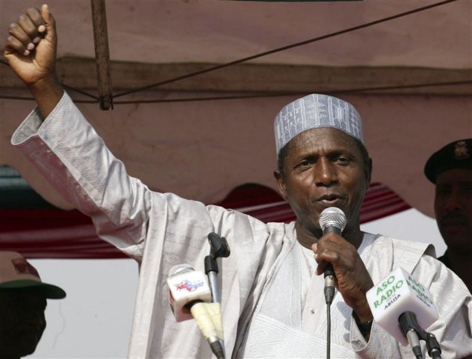 File photo of Nigerian President Umaru Yar' Adua
