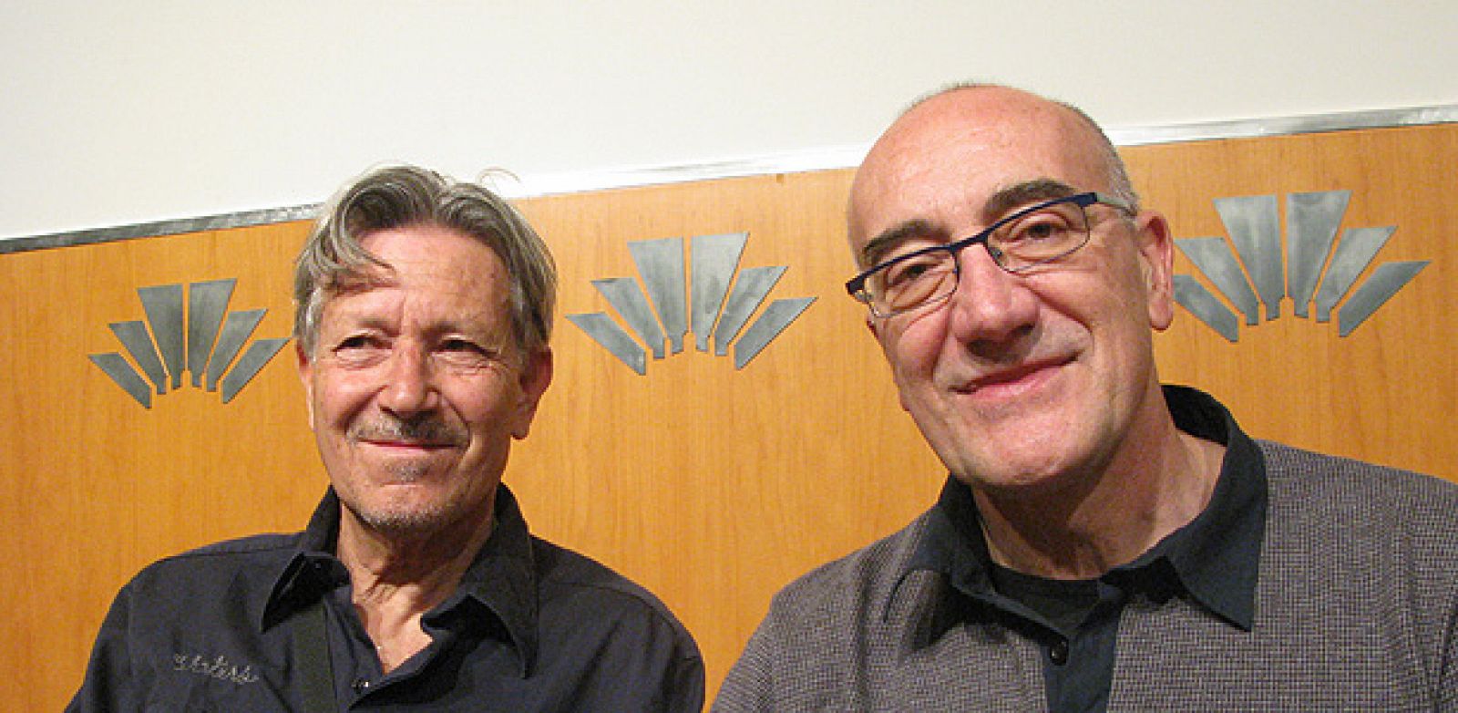Kim (Izqda) y Antonio altarriba, los reyes del Salón del Cómic de Barcelona