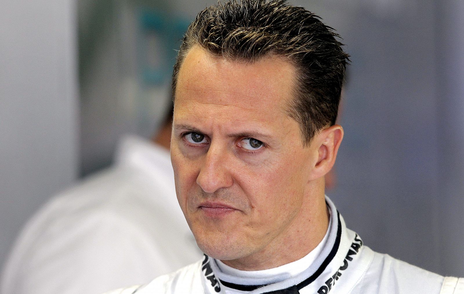 El piloto alemán de Fórmula Uno Michael Schumacher, de Mercedes GP