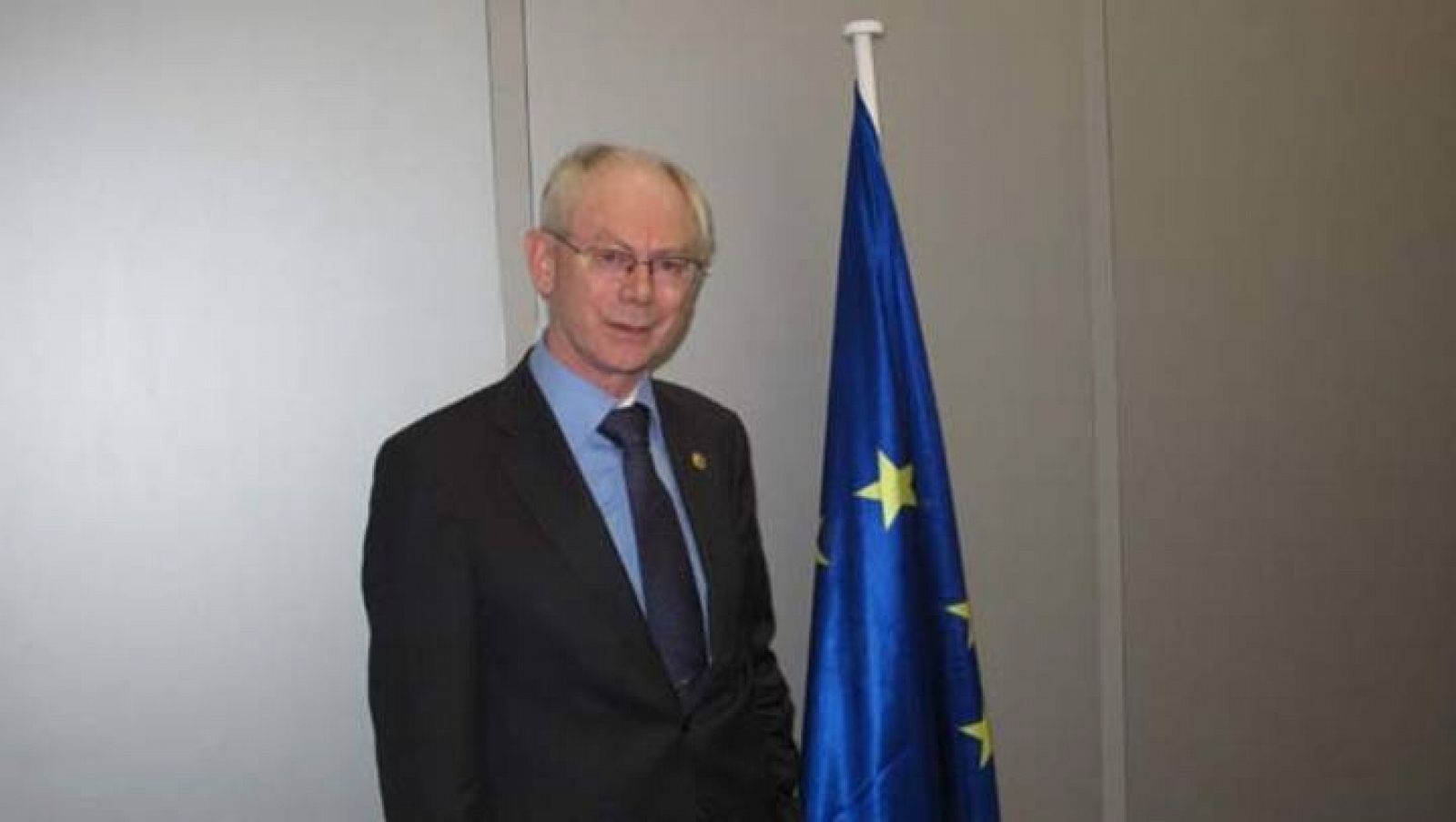 El presidente del Consejo Europeo, en su despacho de la cumbre UE-América Latina.