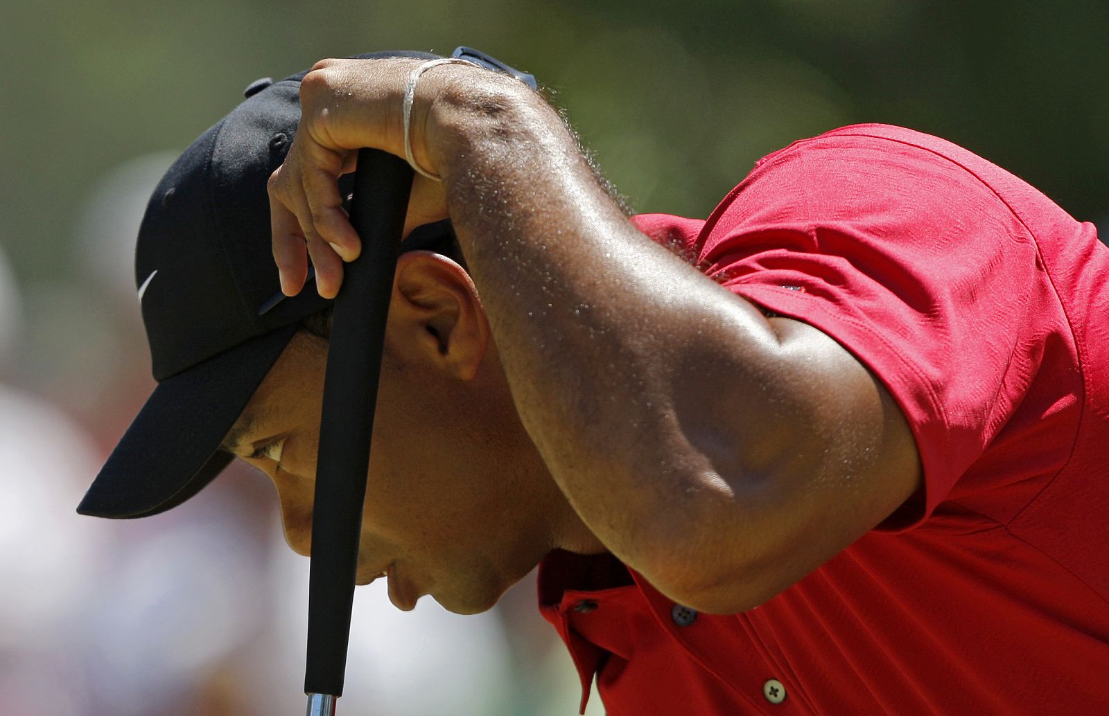 Tiger Woods durante el último torneo que disputó.