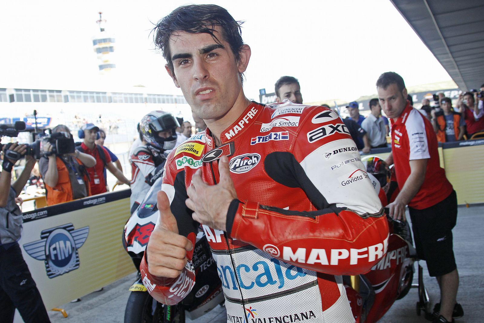 Julián Simón busca su primera victoria en Moto2.