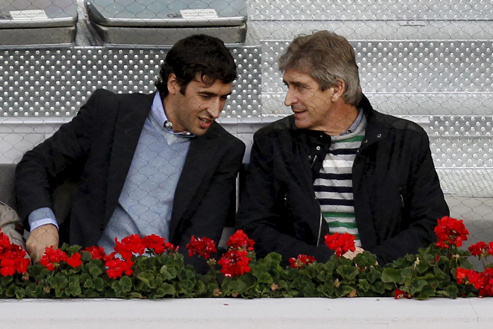 Raúl y Pellegrini, futuro incierto en el Real Madrid.