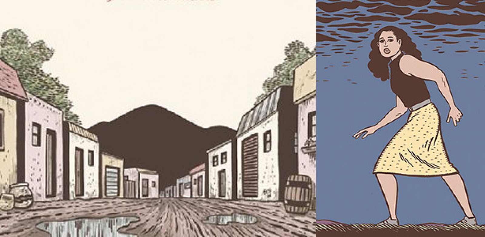 Detalles de portadas de 'Nuevas historias del viejo Palomar', de Beto Hernández