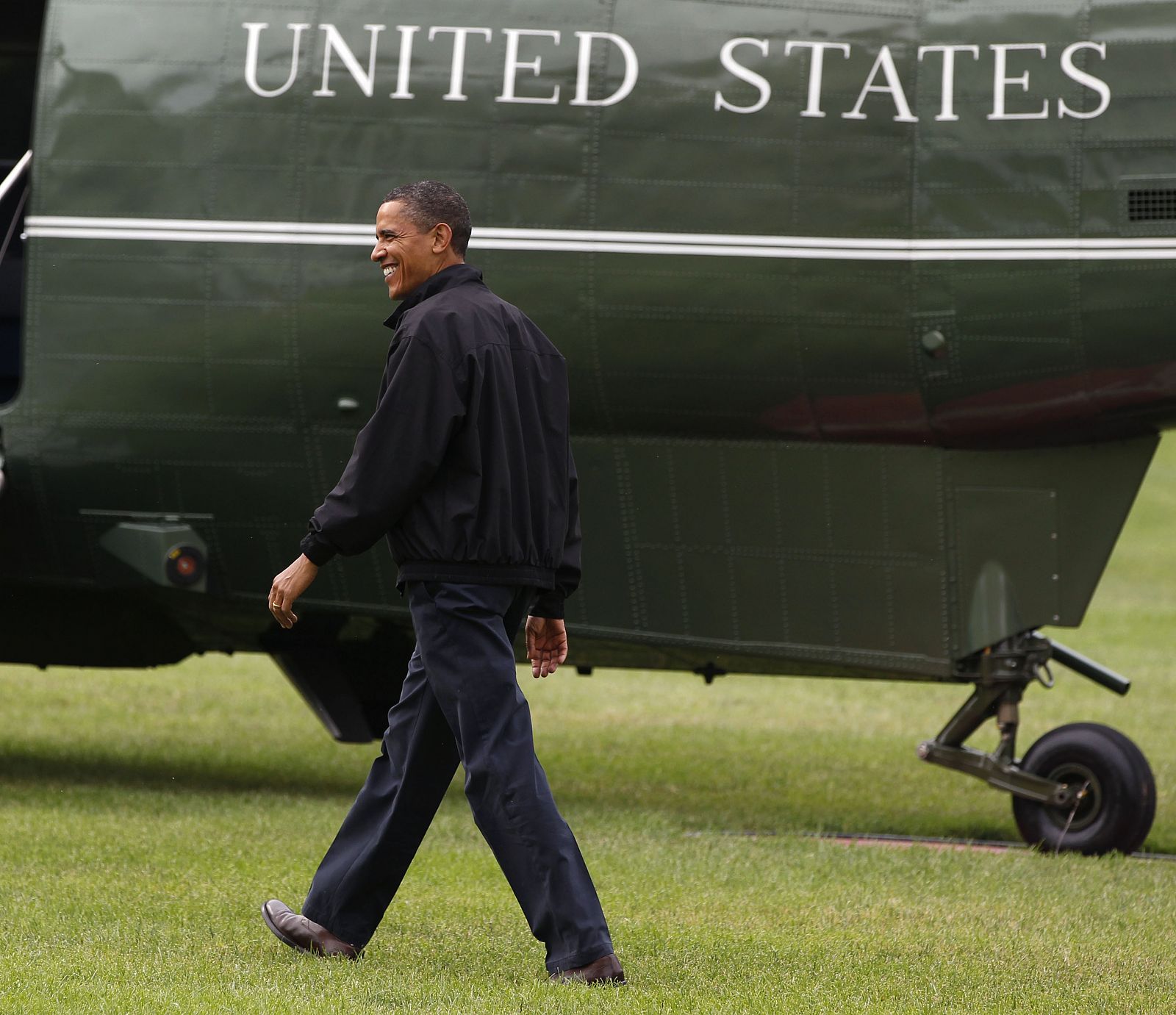 Obama antes de partir hacia el Golfo de México