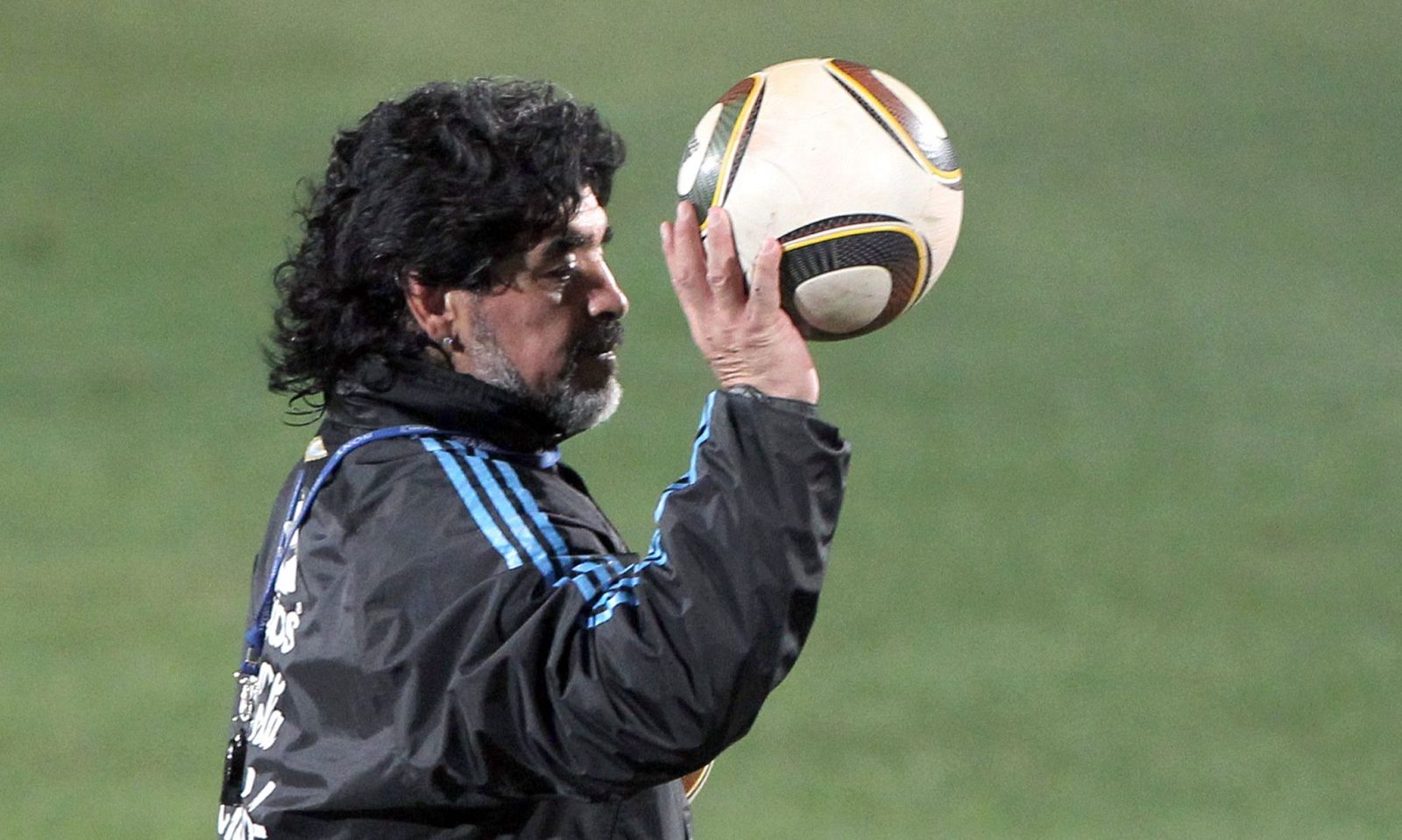 Diego Maradona y la mano de Dios.