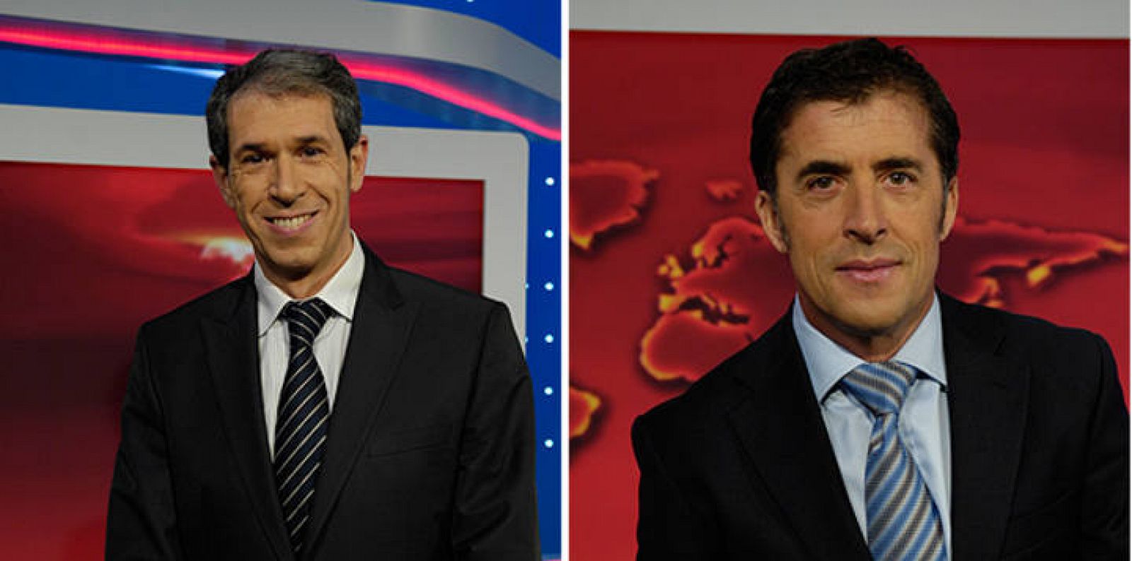 Carlos de Andrés y Pedro Delgado, los comentaristas de TVE.