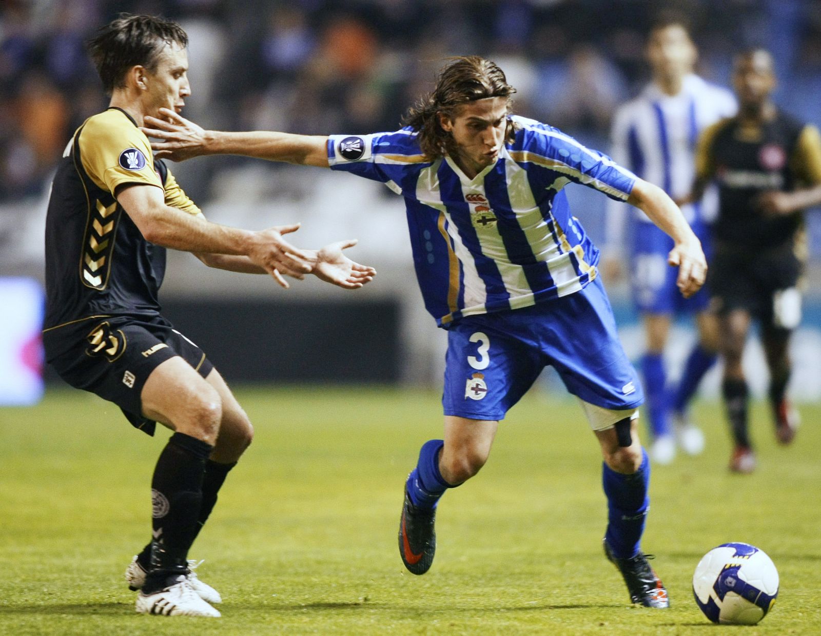Filipe luciendo la camiseta del Deportivo de la Coruna la pasada temporada.