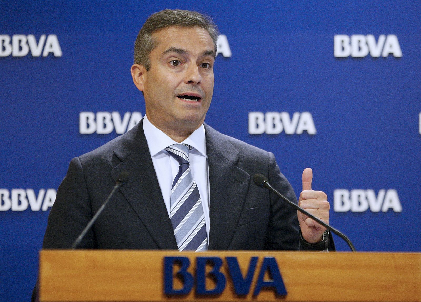 El consejero delegado del BBVA, Ángel Cano