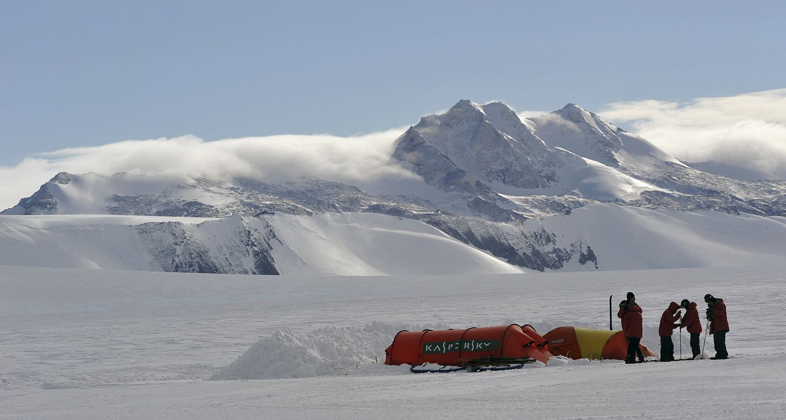 Expedición en la Antártida