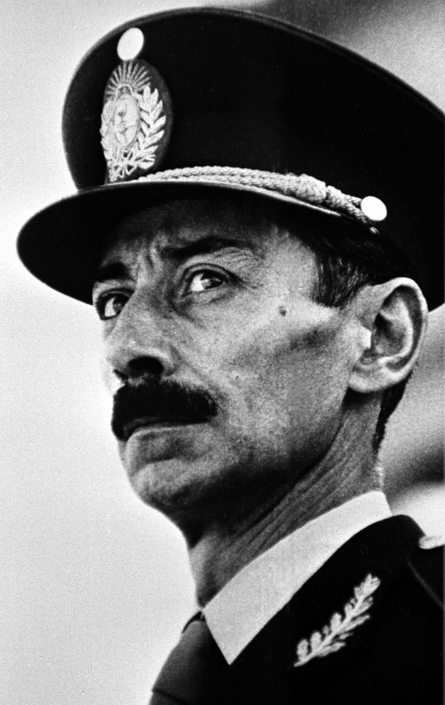 FORMER MILITARY COUP LEADER JORGE VIDELA FILE PHOTO.