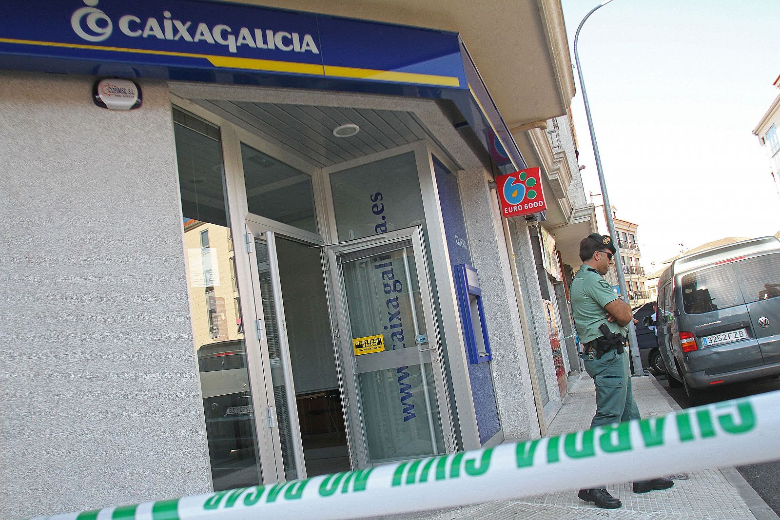 El atracador detenido en Pontevedra por un intento de asalto había estado en la cárcel "en más de una ocasión".