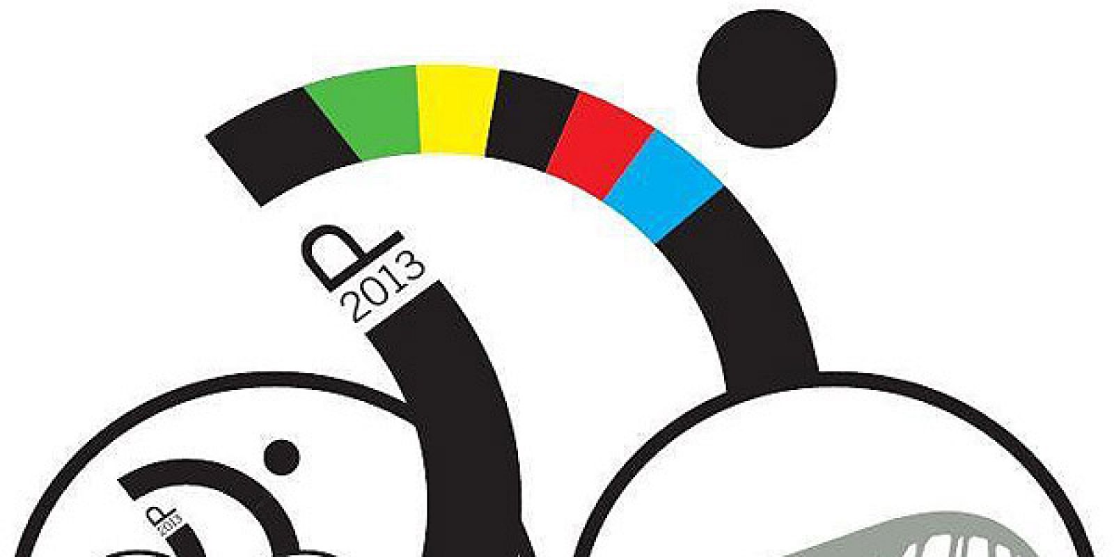 Logo de la candidatura de Ponferrada al Mundial de ciclismo