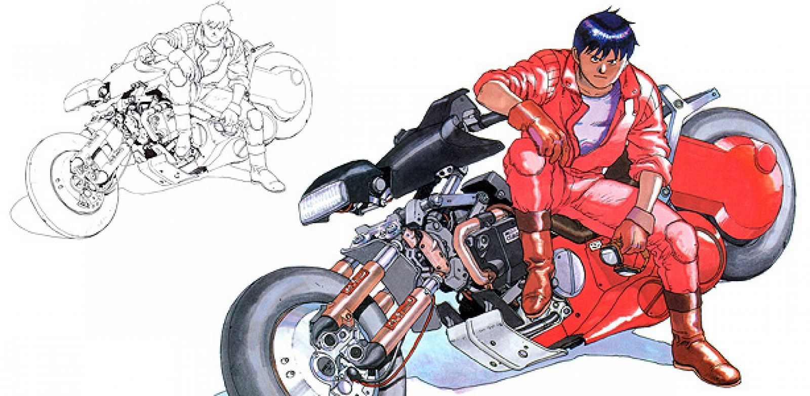 Kaneda, el protagonista de 'Akira' de Katsuhiro Otomo