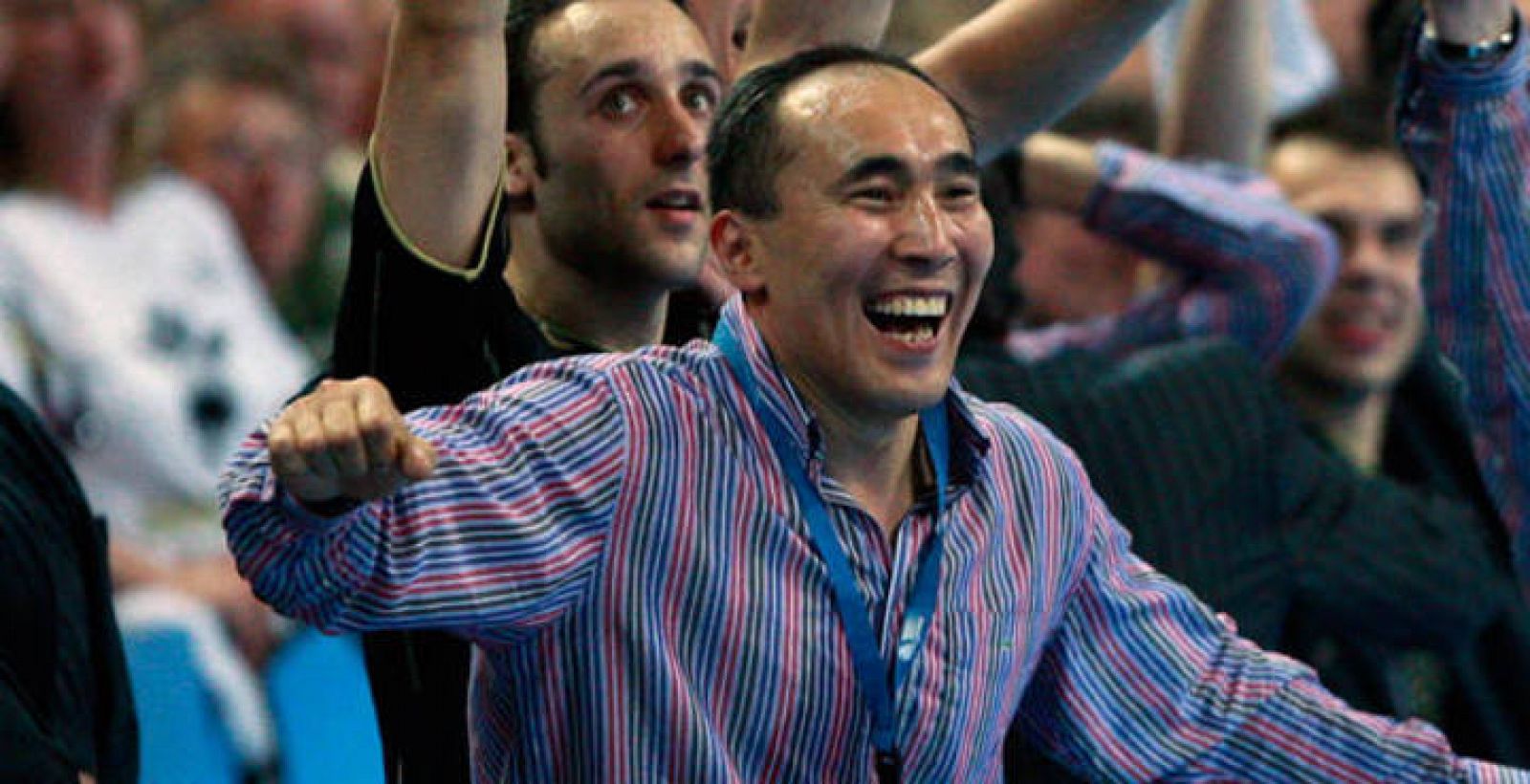 El ex jugador internacional español de balonmano y actual entrenador del Renovalia Ciudad Real, Talant Dujshebaev.