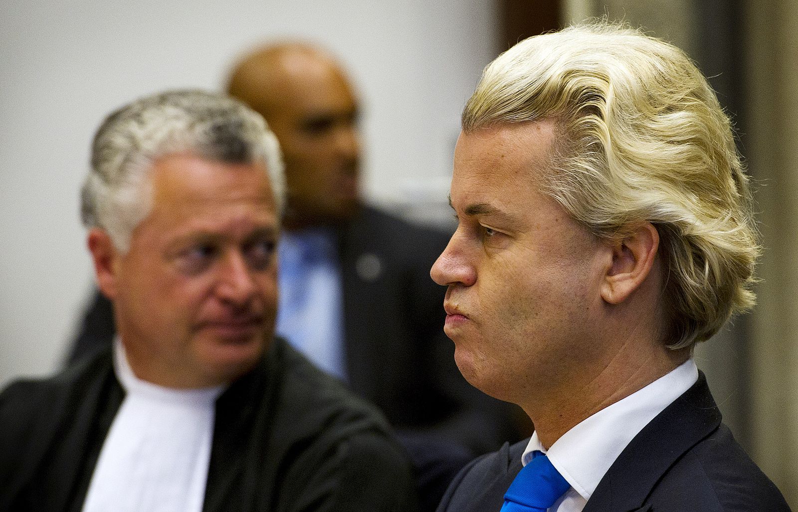Geert Wilders durante el juicio