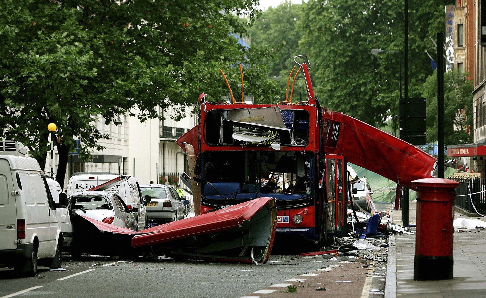Imagen de archivo de los atentados del 7 de julio en Londres