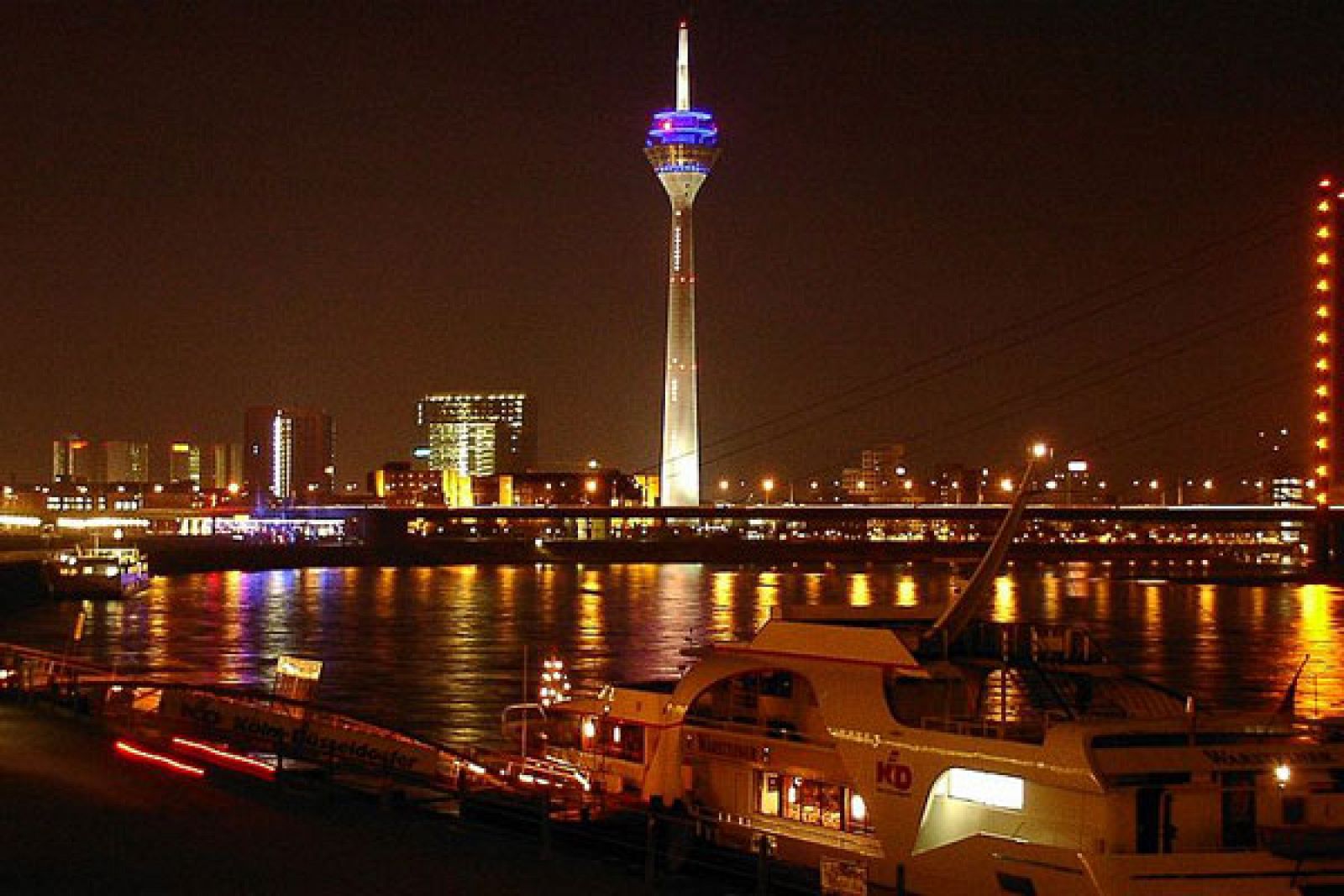 Panorámica del centro de Düsseldorf