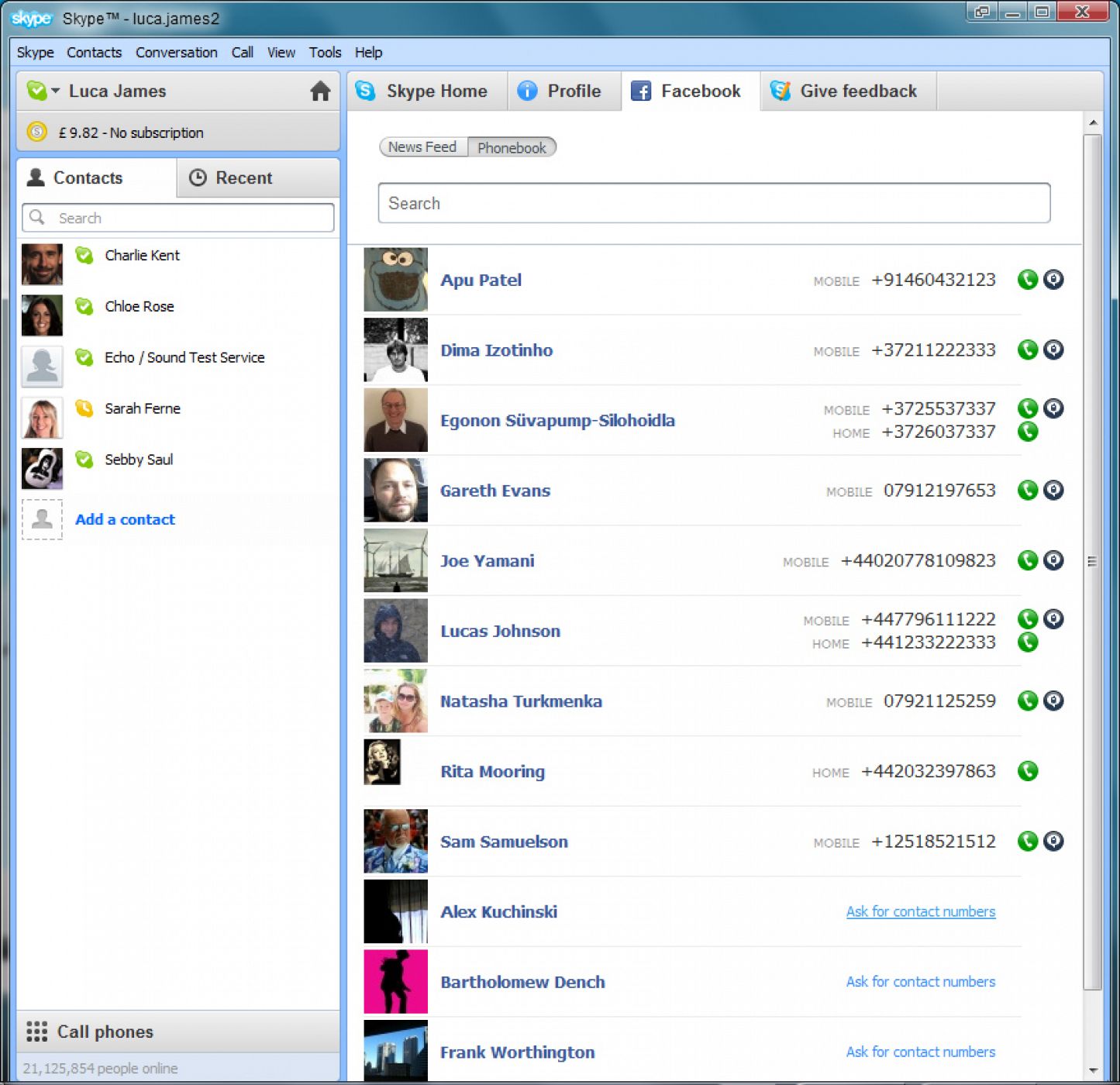 El nuevo Skype se integra con Facebook