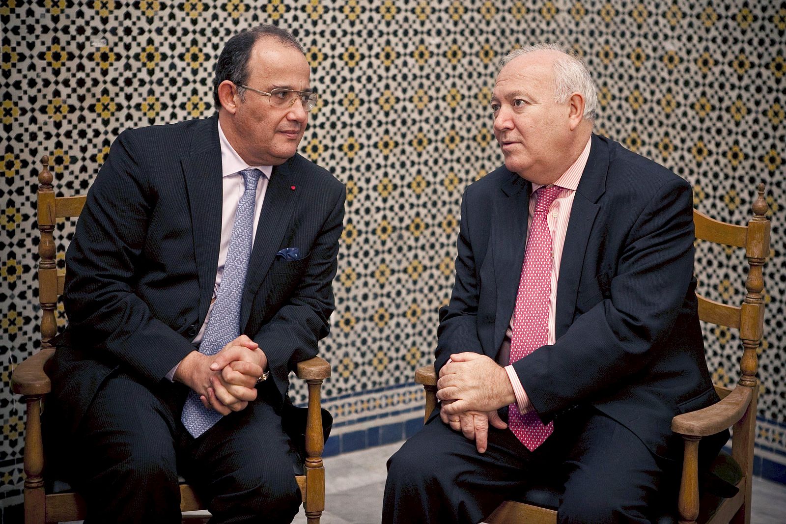 Moratinos se reúne con el ministro de Exteriores marroquí
