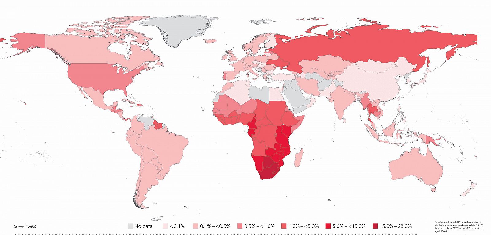 Situación del sida en el mundo