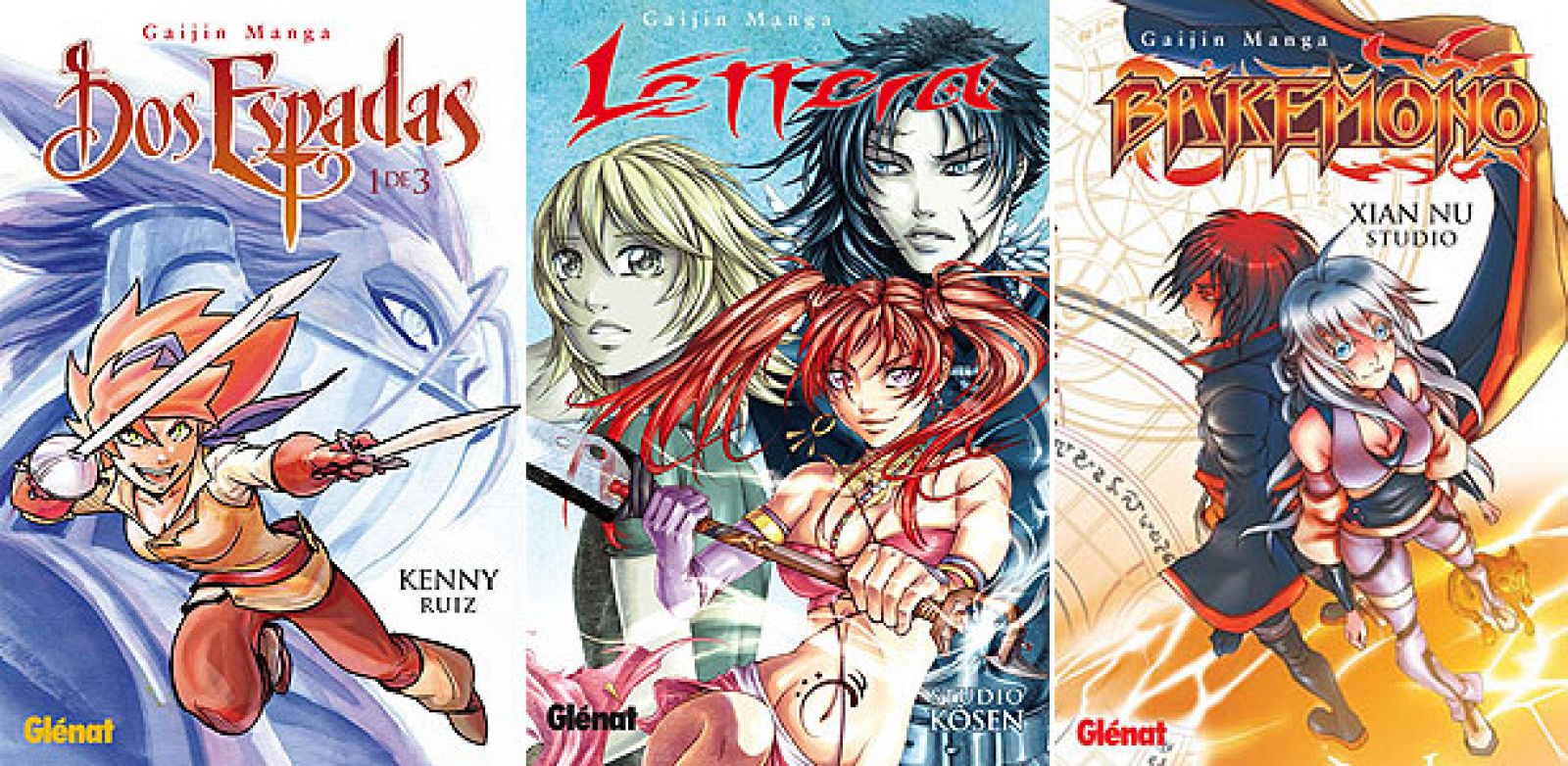 'Dos espadas', 'Lettera' y 'Bakemono', manga a la española