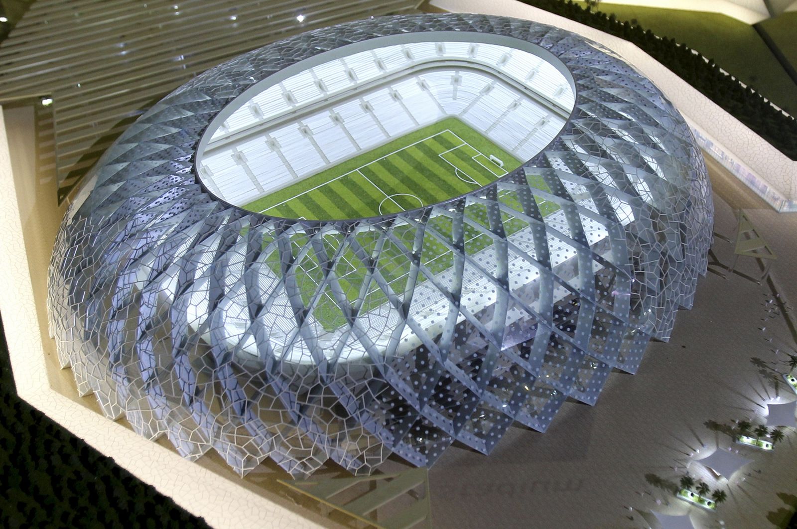 Imagen del Al-Wakrah stadium de Doha, la capital de Qatar.