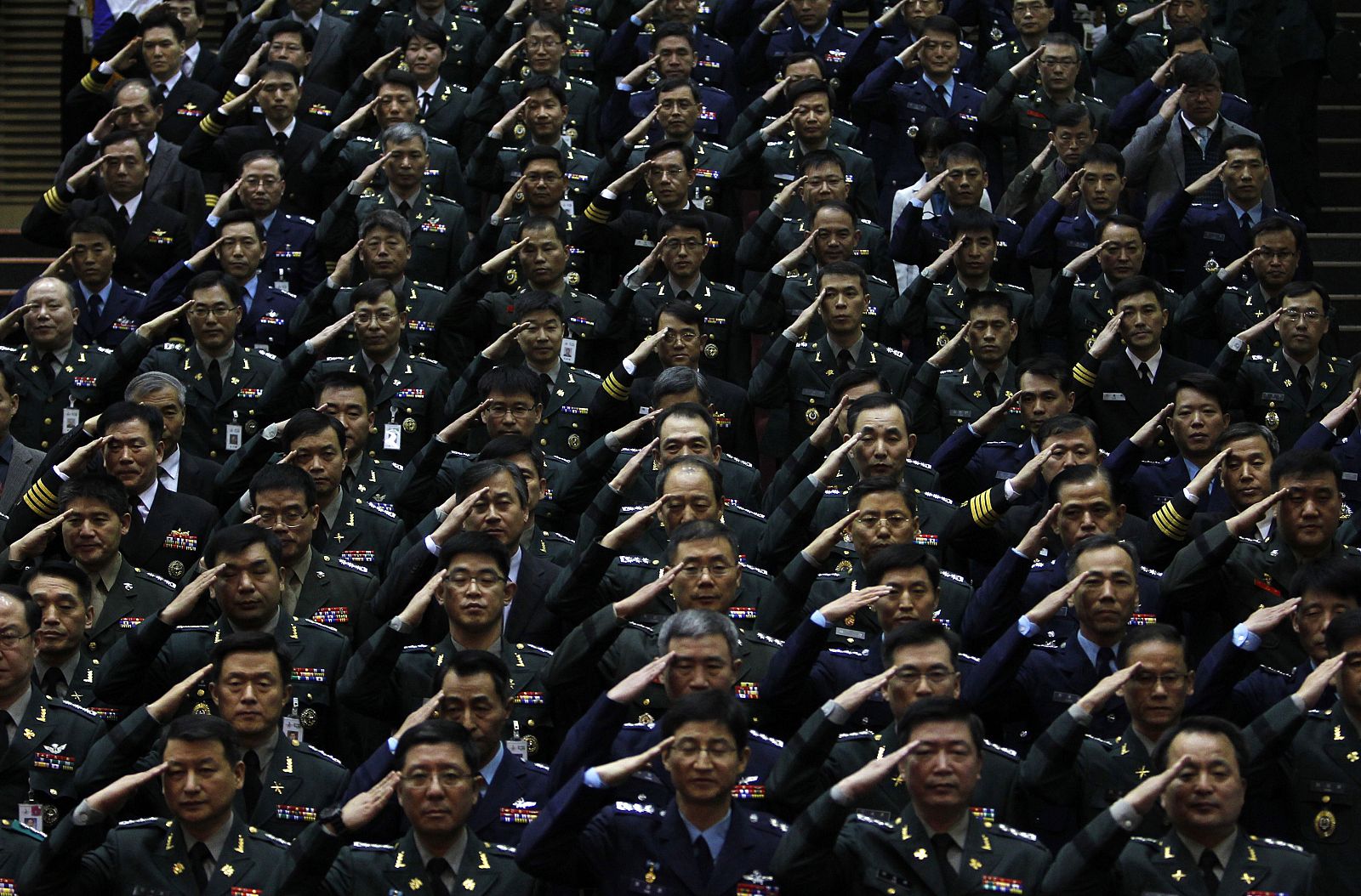 Militares de Corea del Sur en una ceremonia el pasado 4 de diciembre