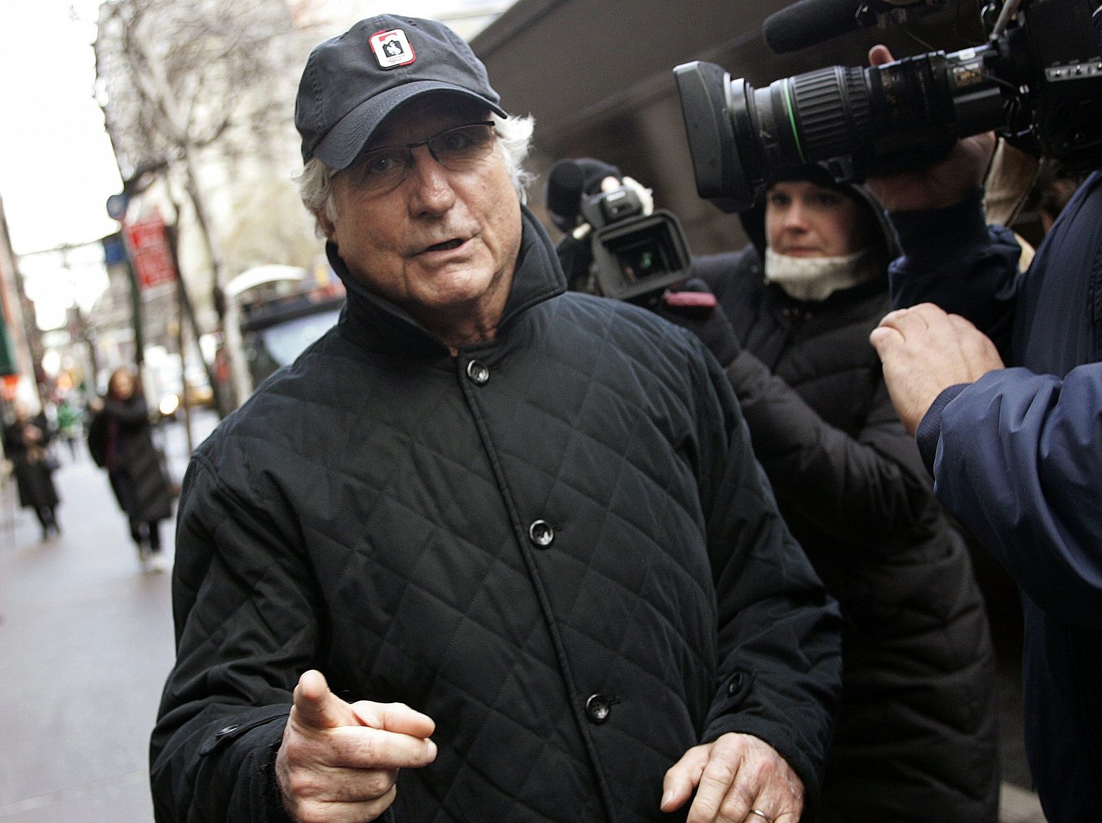 Bernard Madoff, en Nueva York el 17 de diciembre de 2008