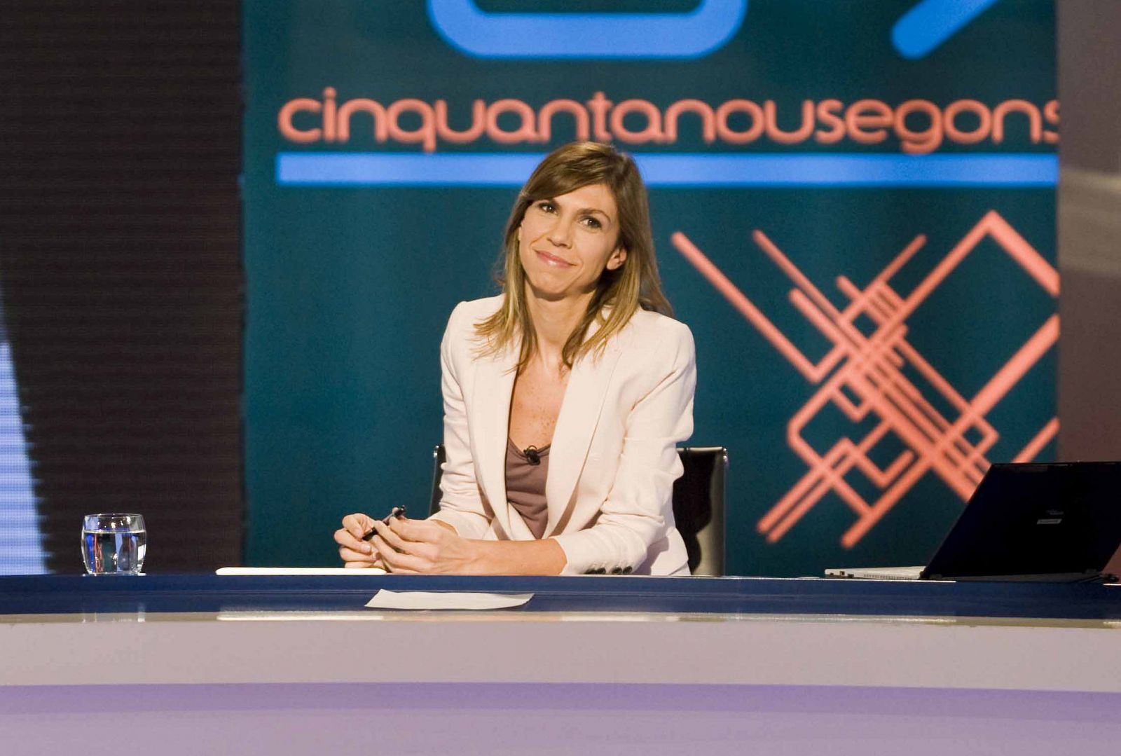 La presentadora Cristina Puig