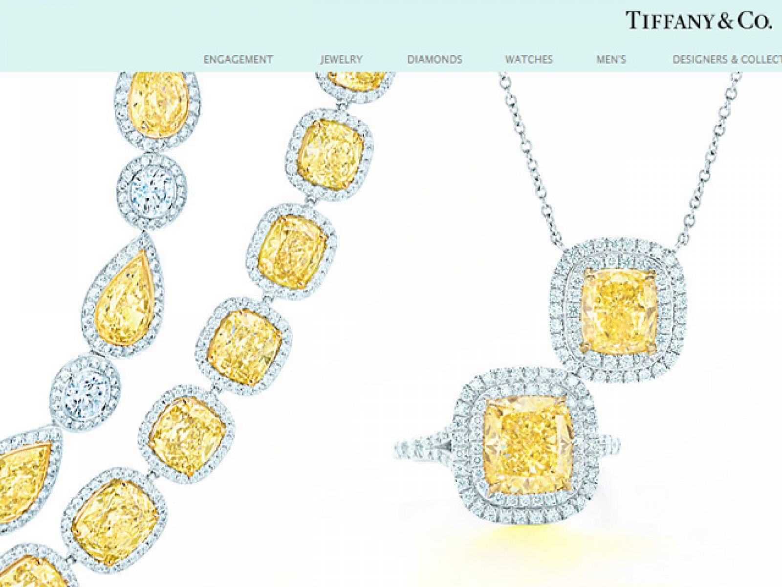 Diamantes amarillos de Tiffany.
